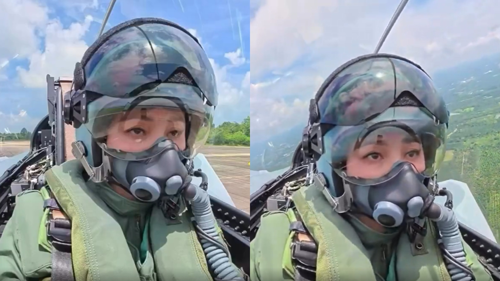Watch: Thailand’s Queen Suthida’s first solo flight in fighter jet wows social media