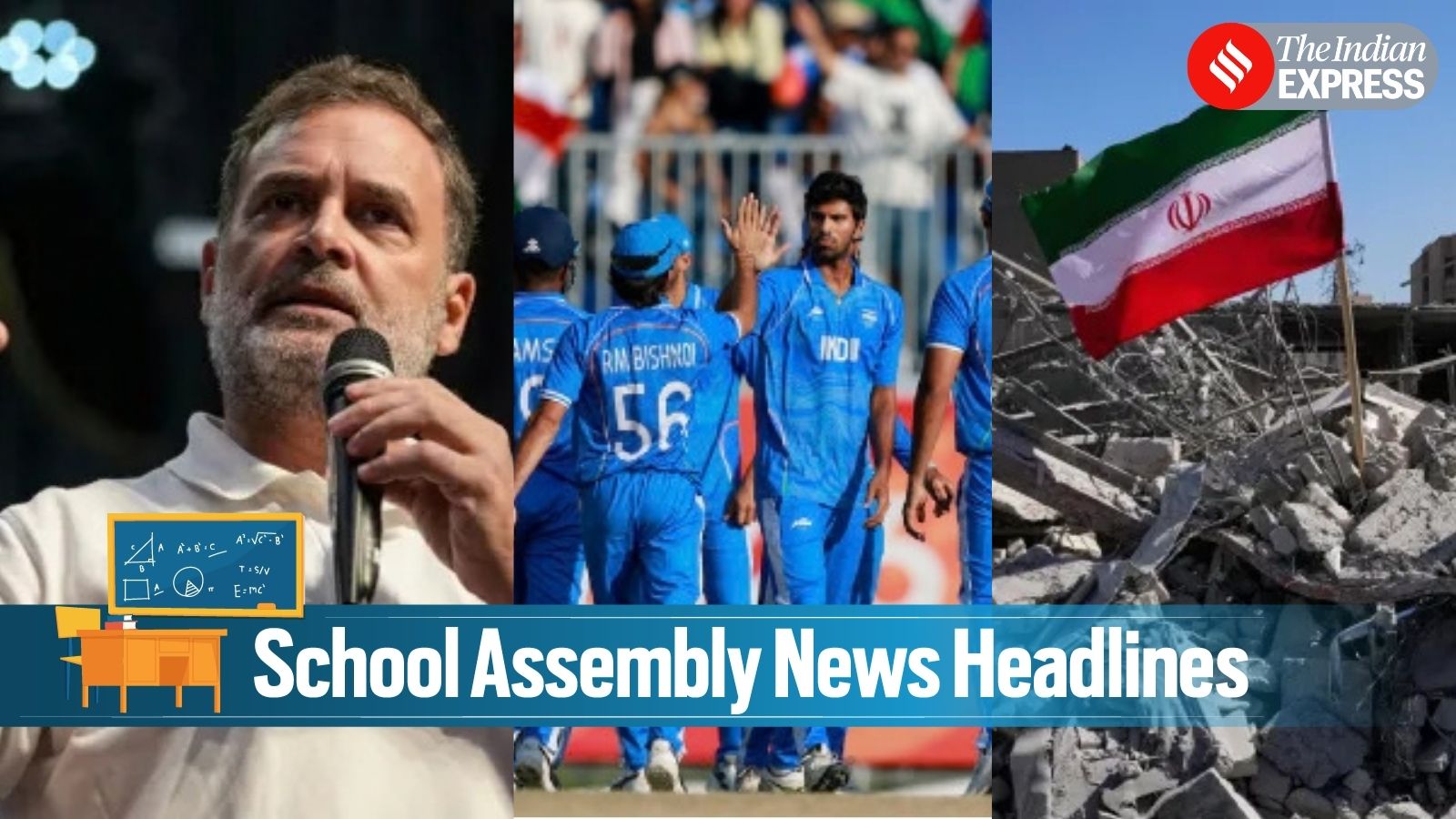 Today News Headlines for School Assembly, October 5, 2026: Rahul Gandhi launches ‘Satyagraha’, India finishes fourth at the Asian Games 2026