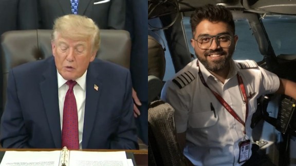 Trump calls Indian pilot a hero video