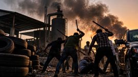 UP factory owner smoke mob attack