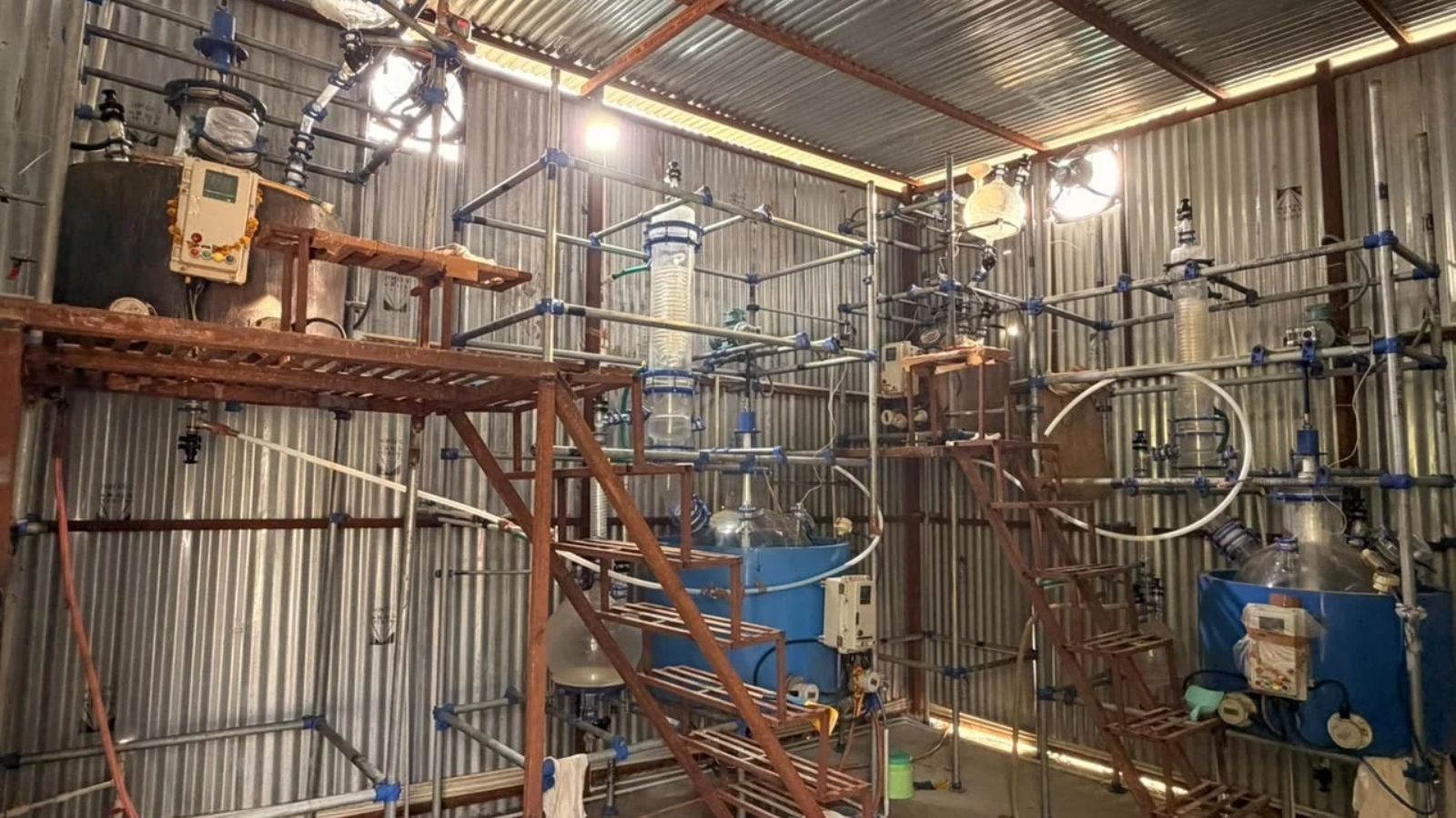 This UP factory was making rose water. Inside: 1,102.88 kg mephedrone worth Rs 200 crore