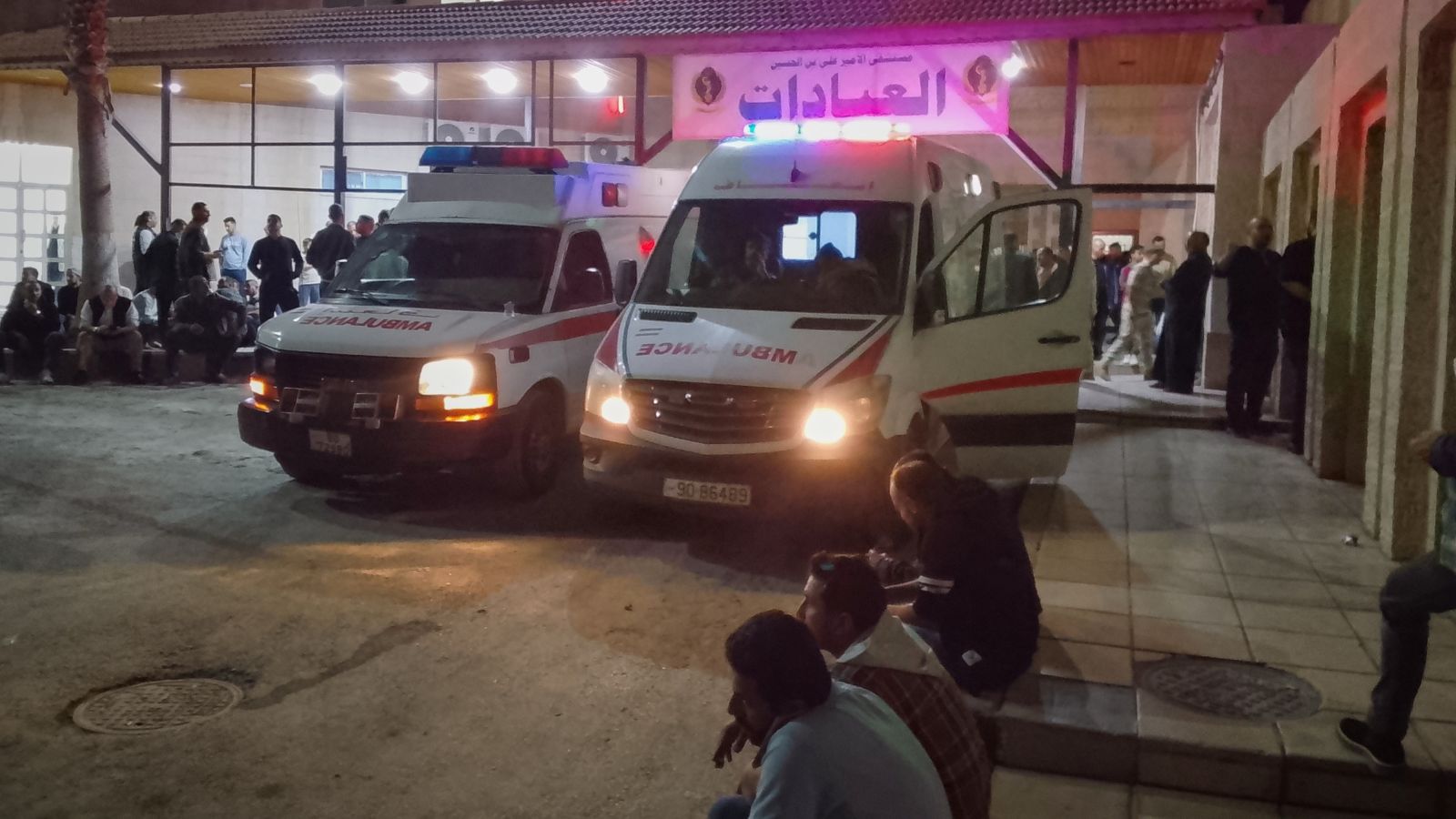 Jordan church attack: CCTV shows 3 gunmen opening fire during funeral; 7 killed