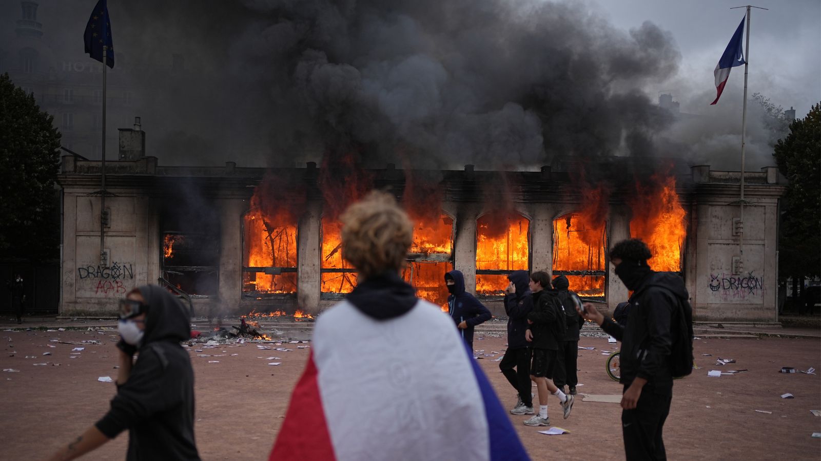The 53-year-old in a suit who’s the face of France’s youth protests