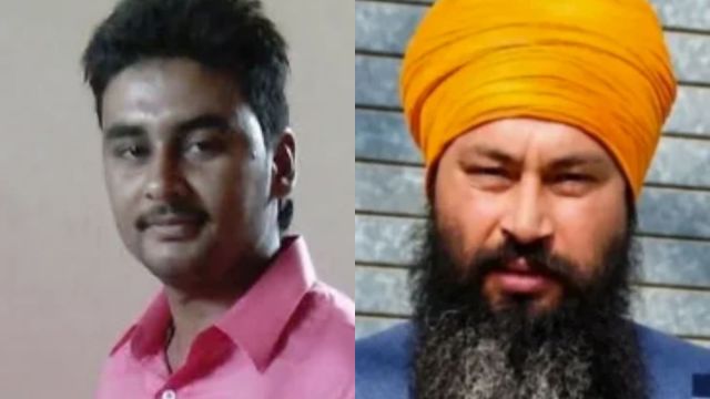 Daljit Singh (left), Parvinder Singh Jhota