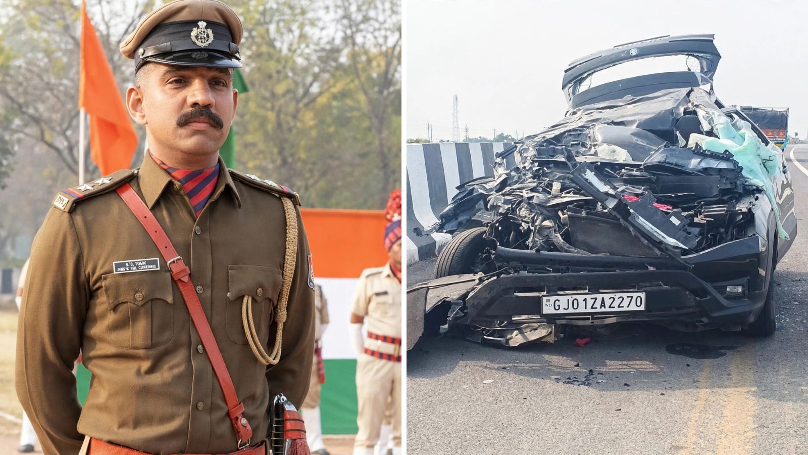 Vadodara police officer among 3 killed in car-truck collision on Delhi-Mumbai Expressway
