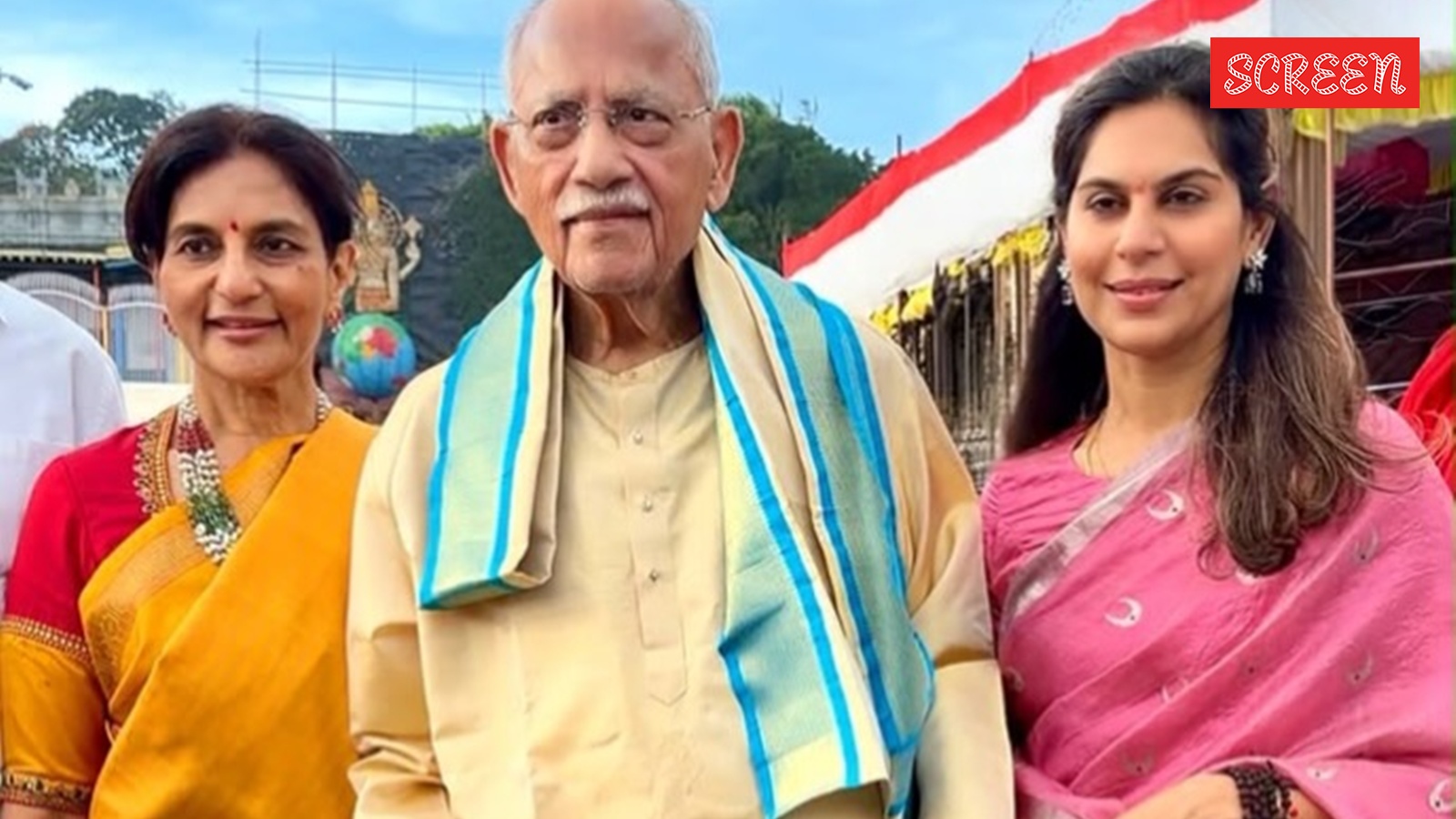 Ram Charan’s wife Upasana visits Tirumala with grandfather, Apollo chairman Dr Prathap C Reddy