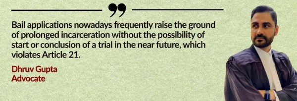 Legal minds dhruv gupta article 21 incarceration bail