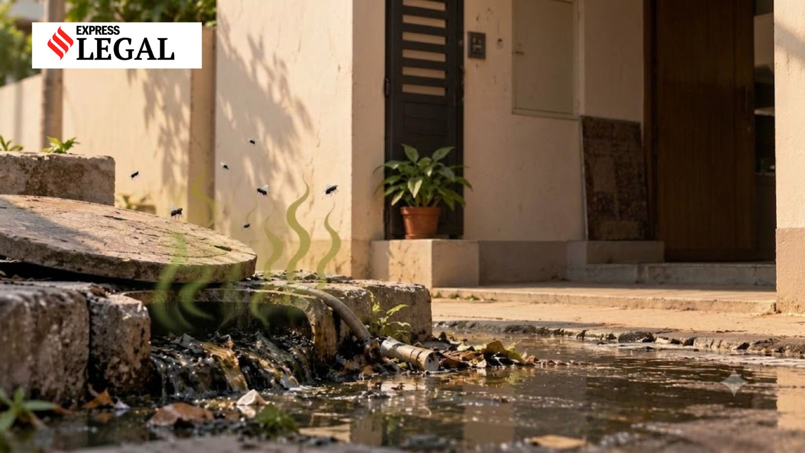 Drain near senior citizen’s home remains clogged despite complaints, he wins Rs 15,000 – national Drain near senior citizen’s home remains clogged despite complaints, he wins Rs 15,000 – national