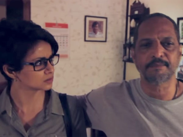 अब तक छप्पन 2 में गुल पनाग और नाना पाटेकर।
