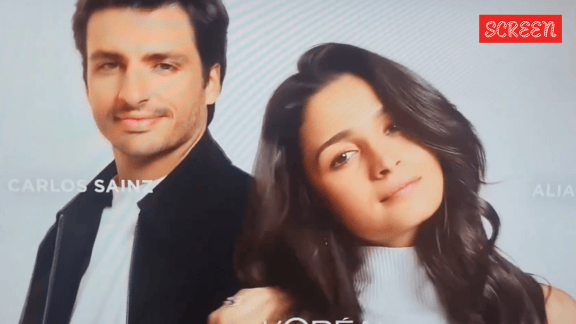Alia Bhatt reunites with F1 driver Carlos Sainz in ad after Cannes