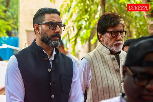 amitabh bachchan with abhishek bachchan