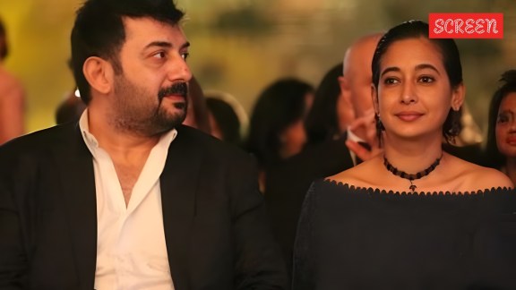 arvind swamy photo with second wife aparna