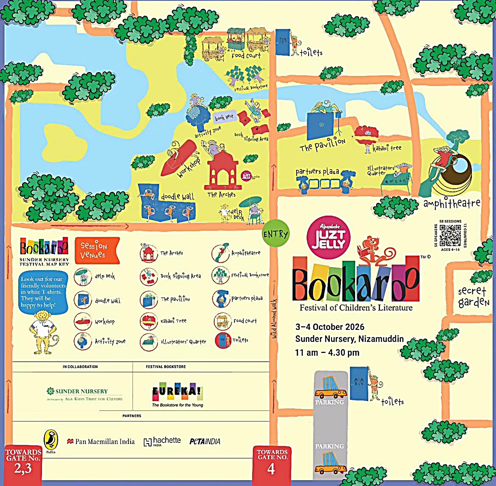 Bookaroo fest in Delhi.