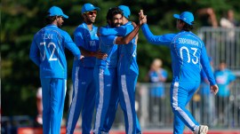 India thumped Sri Lanka to qualify for the Asian Games 2026 Men's T20I final against Pakistan on Thursday. (CREIMAS)