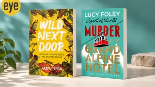 Lucy Foley’s Murder at the Grand Alpine Hotel and Arefa Tehsin’s Wild Next Door. (Generated using AI)