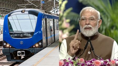 Chennai Metro Phase 2: PM Modi to inaugurate the Poonamallee-Vadapalani stretch on Sunday, October 11. (Image: Chennai Metro/ANI/File Photo)