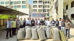 The truck driver, Bhairaram Ramaram Tarad, a resident of Barmer, Rajasthan, was found with the seized contraband.