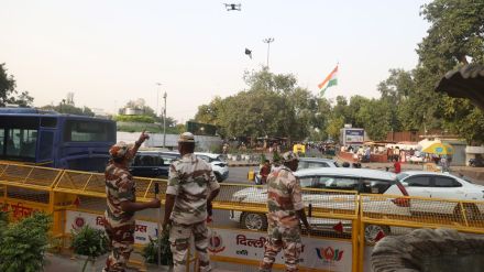 Around 22 officers of Deputy Commissioner of Police-rank are being deployed in the district to supervise arrangements at key locations and respond to emerging situations. (Express Photo By Amit Mehra)