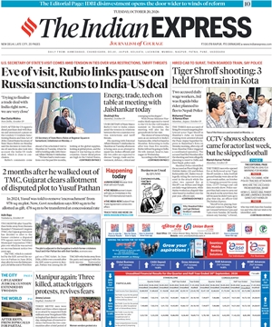 The Indian EXPRESS E-paper