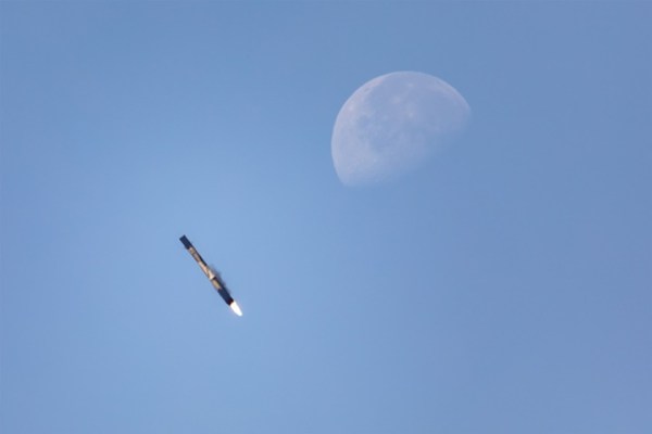 A photo of the Falcon launch. (X/@SpaceX)