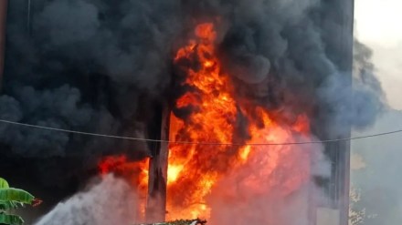 Andheri East scrap godown fire