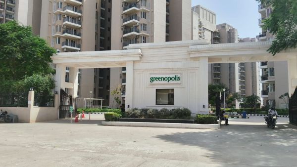Greenopolis in Gurgaon Sector 89 was launched in 2012 on 47 acres. (Express Photo by Nirbhay Thakur)