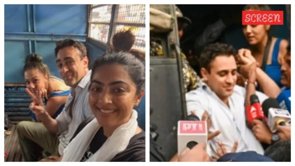 Imran Khan, Lekha Washington, and Zayn Marie released hours after being detained by Mumbai Police.