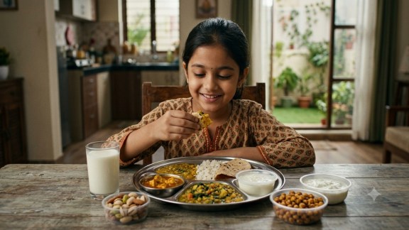 indian child protein