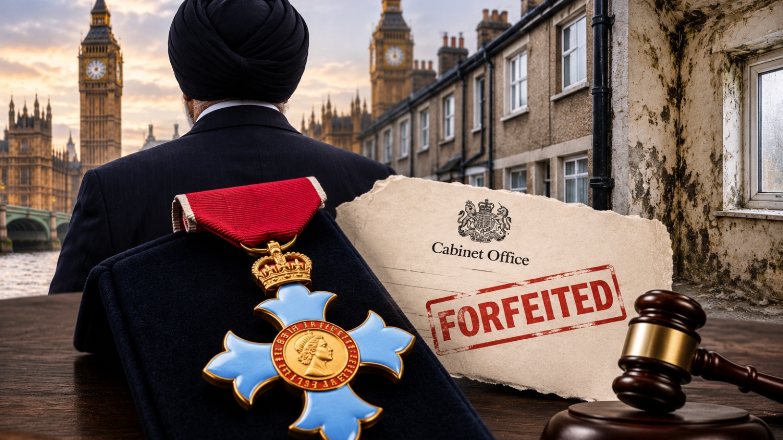 King Charles Revokes OBE of British Indian Landlord Over Housing Violations
