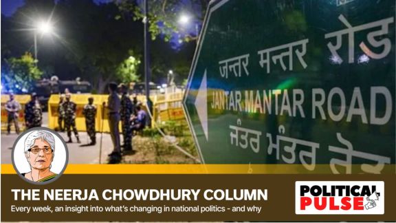 Jantar Mantar protest site status