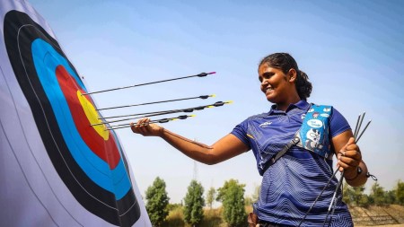 Seventeen-year-old Kumkum Mohod from Amravati won two gold medals and a silver at the 2026 Asian Games, including individual and team recurve golds after defeating South Korean opponents.