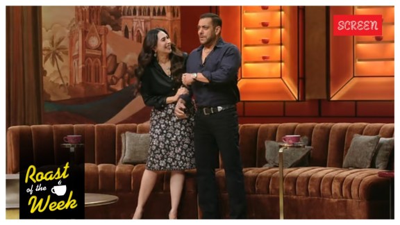 Koffee with Karan 9: Karisma and Salman Khan open the final season of Karan Johar's chat show.