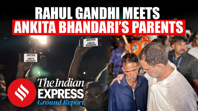 Rahul Gandhi Joins Sit-In at India Gate Over Ankita Bhandari Murder Case | Ground Report