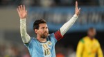 Lionel Messi scored and assisted in his final Argentina game against Benin in Buenos Aires. (AP Photo)