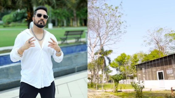 Take a tour of Mika Singh's farmhouse