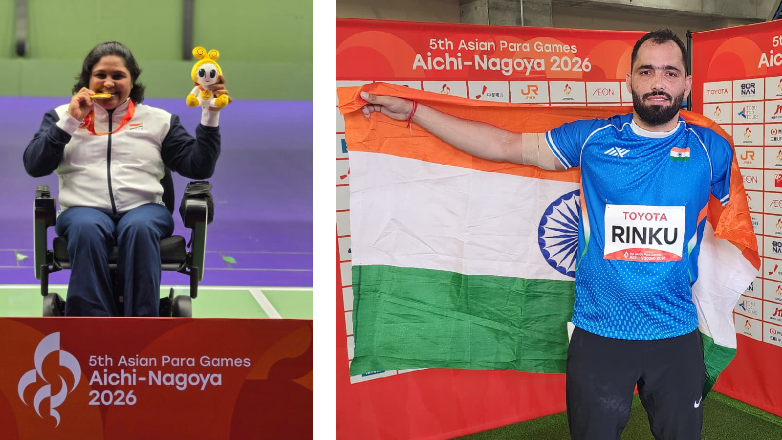 India Ranks Fourth with 11 Medals on Day 1 of Asian Para Games 2026