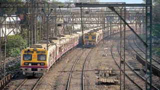 Mumbai local train disruptions, mumbaikar dies crossing platforms, Mumbai local train, Bhandup railway station, Mumbai news, Maharashtra news, Indian express, current affairs