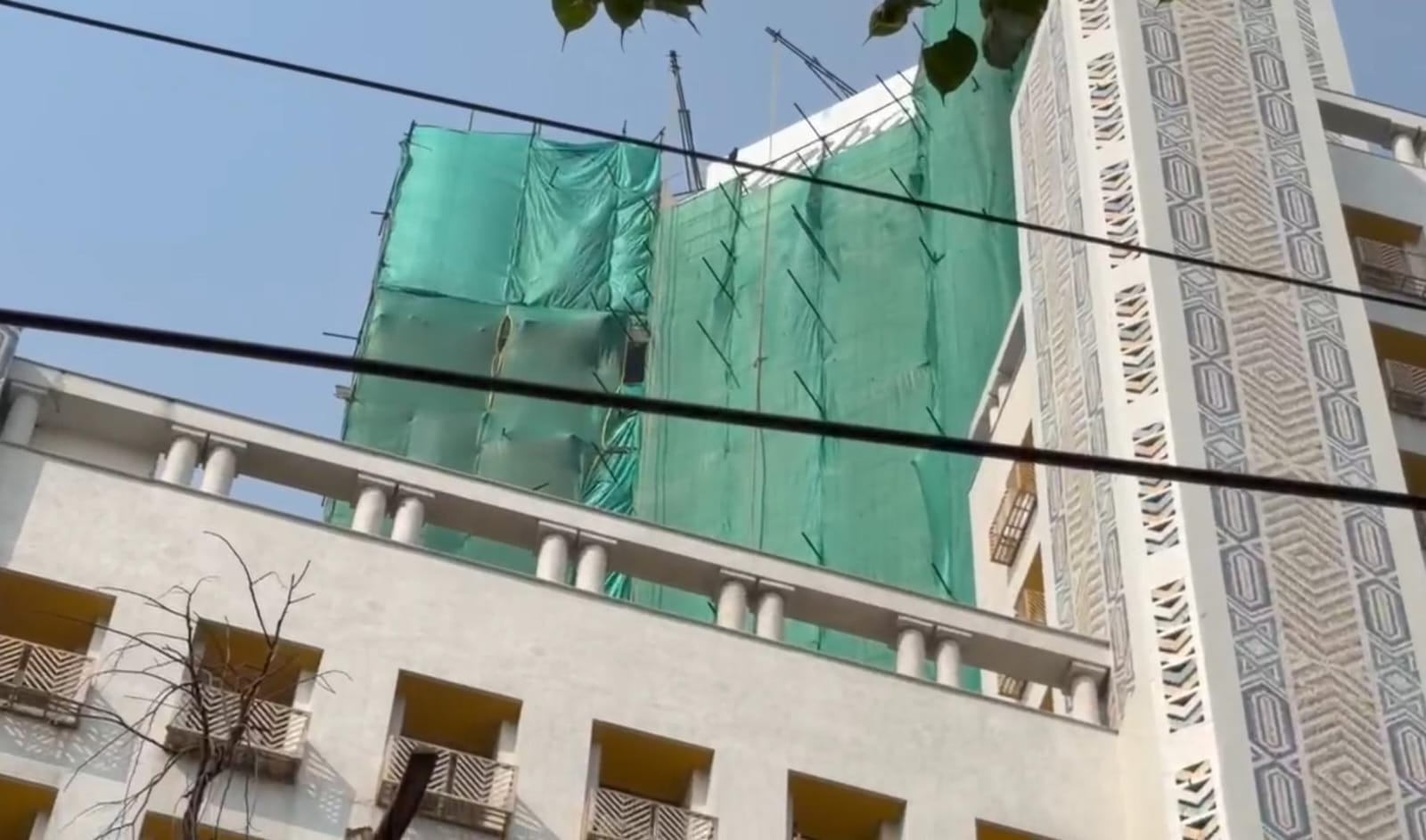 The Amba Deep building on KG Marg in New Delhi. (Express photo)