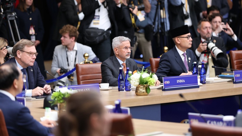 In an oblique reference to the wars in Ukraine and West Asia, he said, “Emphasised that in the face of global challenges, military solutions will not work and diplomacy must be given a chance.”