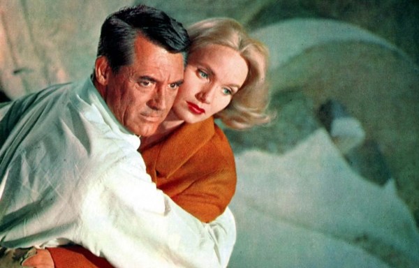 Cary Grant and Eva Marie Saint in North by Northwest.