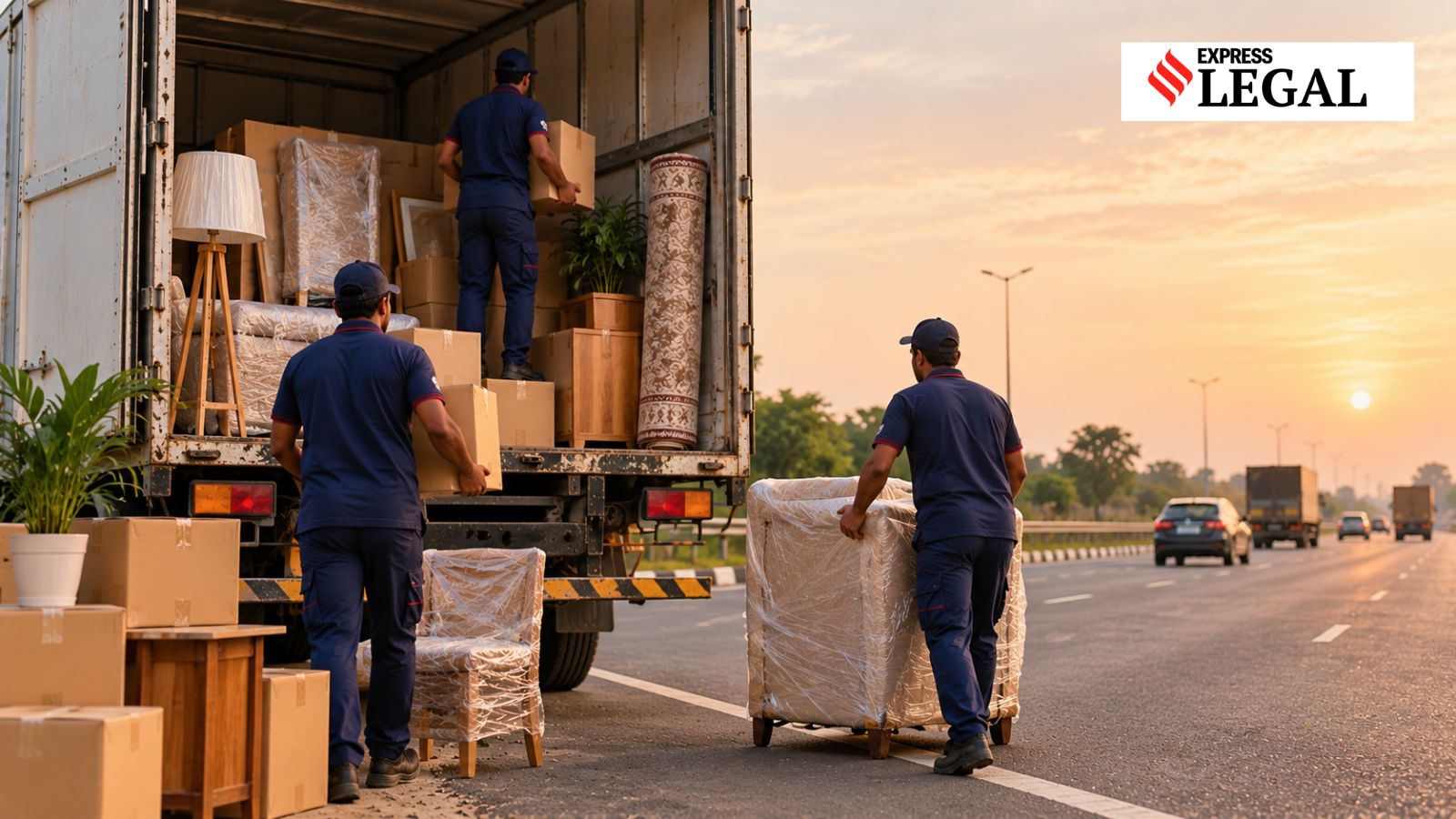 Movers and packers ‘unload’ goods on highway, man wins Rs 73,000 payout