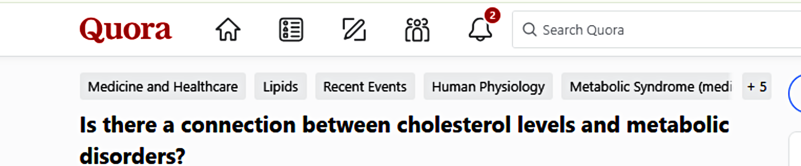 Cholestrol