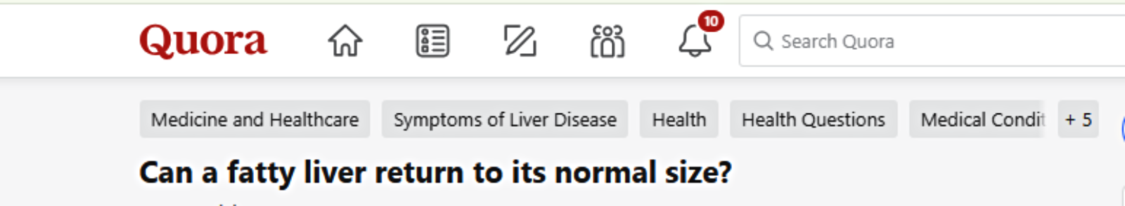 Fatty liver