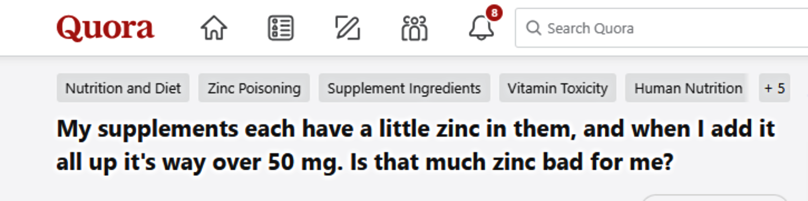 zinc