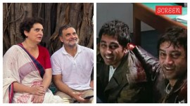 Priyanka Gandhi and Rahul Gandhi's dharna at Akashvani Bhawan reminds the internet of the Rang De Basanti climax.