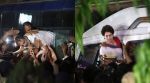 Congress leaders Rahul Gandhi and Priyanka Gandhi Vadra were detained by Delhi Police on Tuesday evening