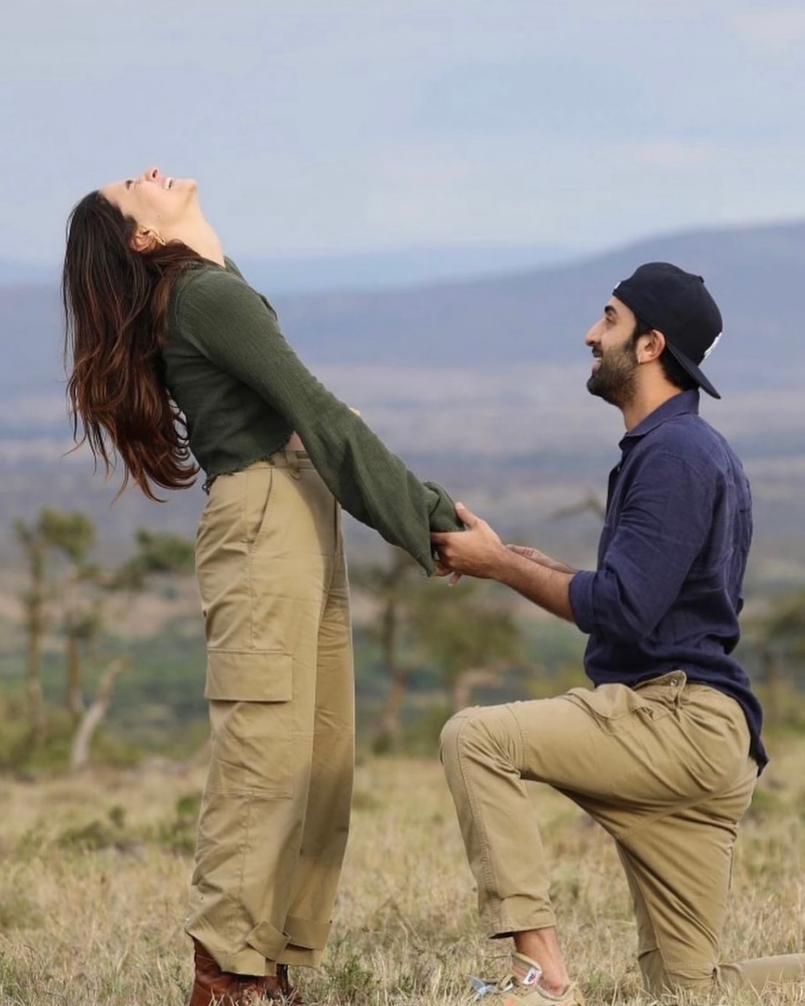 Ranbir Kapoor and Alia Bhatt's Masai Mara proposal
