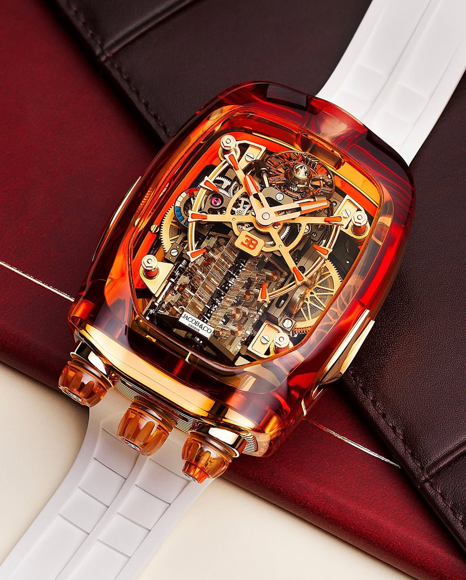 Cristiano Ronaldo Spotted in $1.65M Custom Jacob & Co. Bugatti Watch