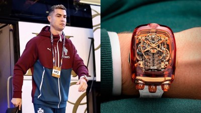 Cristiano Ronaldo’s $1.65 Million Jacob & Co. Bugatti Chiron Tourbillon