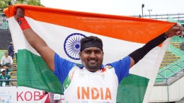 Khilari, who had won silver at the 2024 Paris Paralympics, sealed it with his sixth and final throw of 15.87m, breaking the earlier Games record of 15.67m. (PCI Photo)